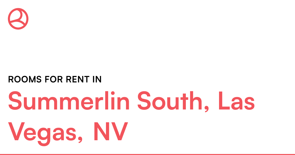 Summerlin South, Las Vegas, NV Rooms for Rent