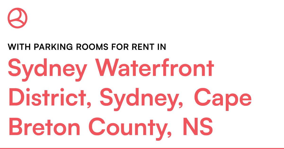 Sydney Waterfront District, Sydney, Cape Breton County... – Roomies.ca