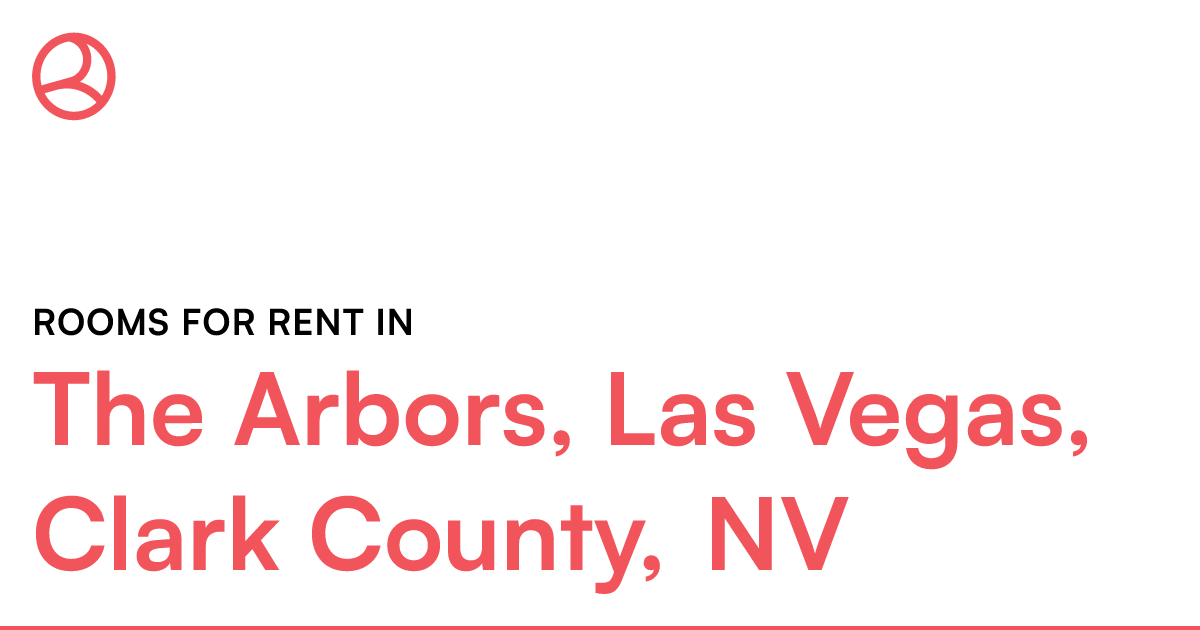 The Arbors, Las Vegas, Clark County, NV Rooms for Ren...