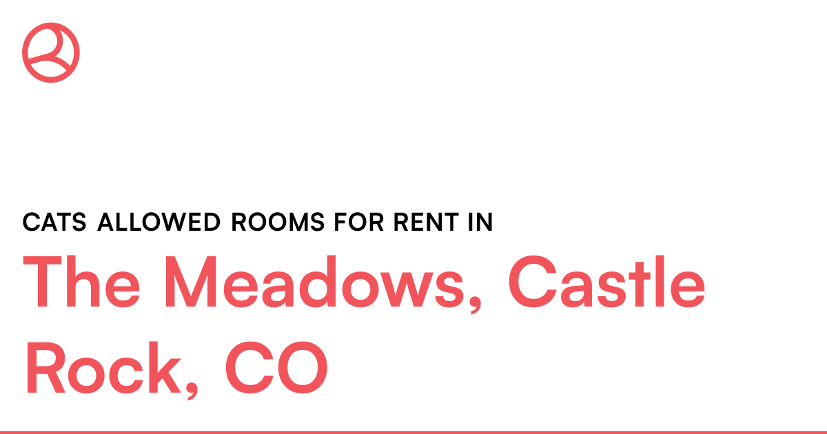 The Meadows, Castle Rock, CO Cats allowed rooms for r...