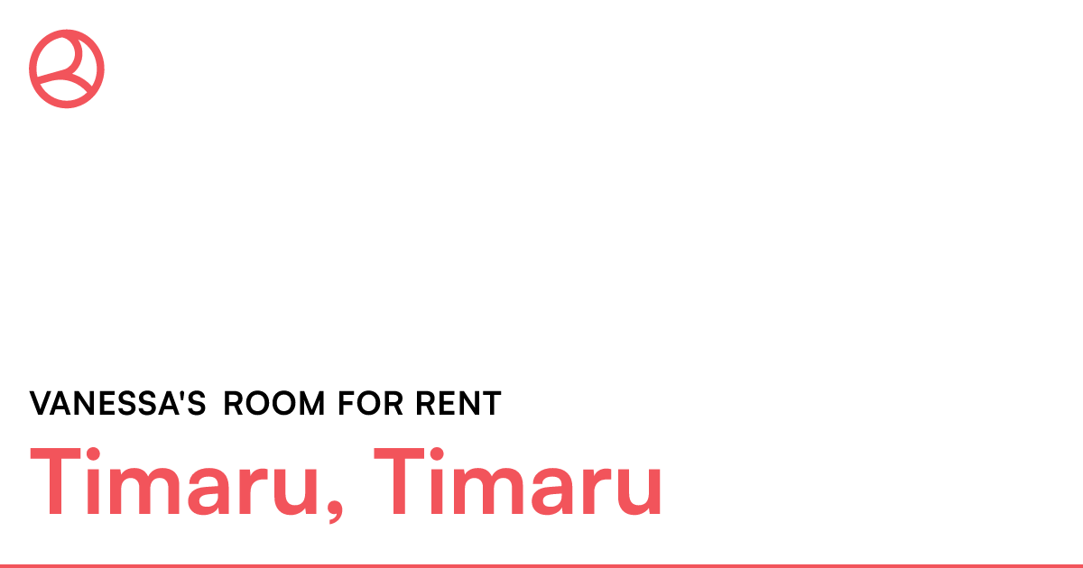 Private room to rent in share house Timaru, Cante... Roomies.co.nz