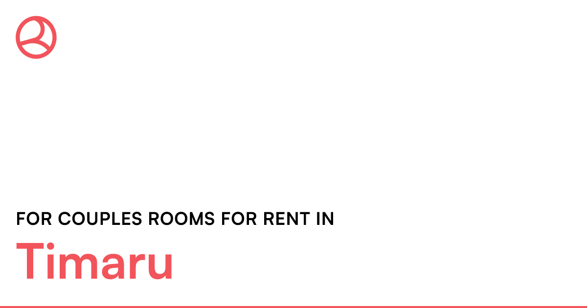 Timaru For couples rooms for rent Roomies.co.nz