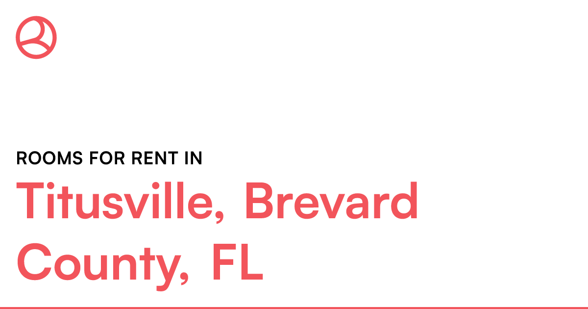 Titusville, Brevard County, FL Rooms for Rent