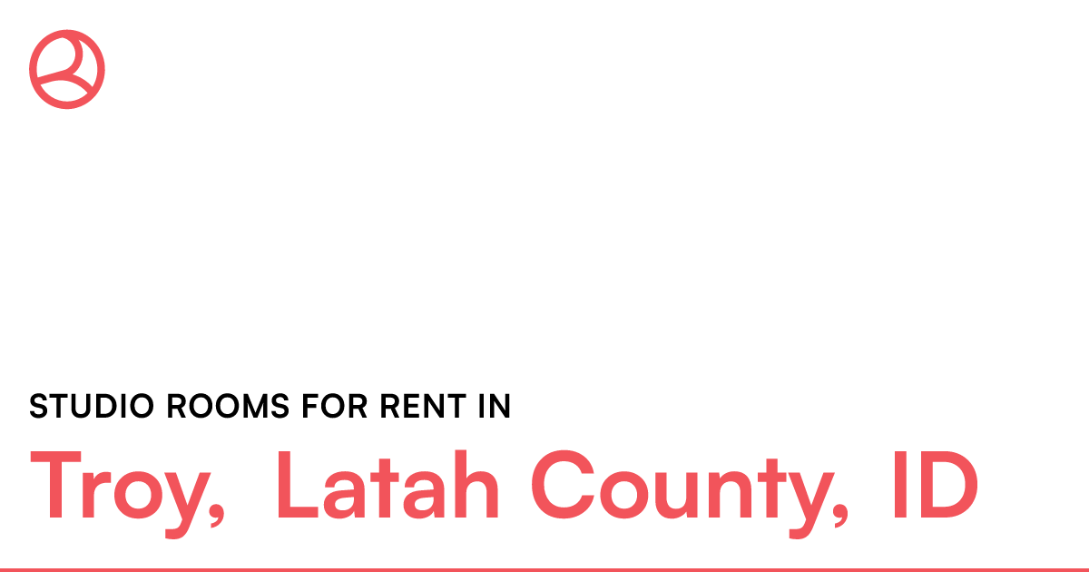 Troy, Latah County, ID Studio rooms for rent