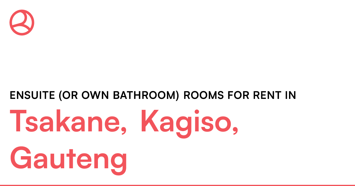 Tsakane, Kagiso, Gauteng Ensuite (or own bathroom)... Roomies.co.za