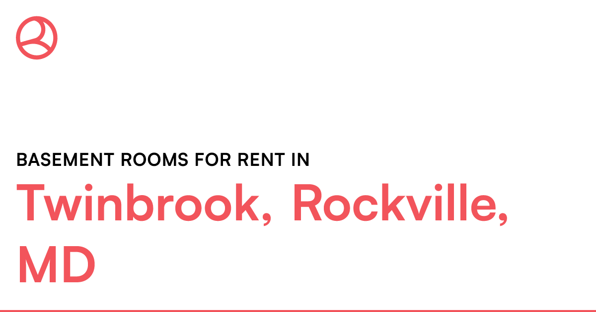 Twinbrook, Rockville, MD Basement rooms for rent