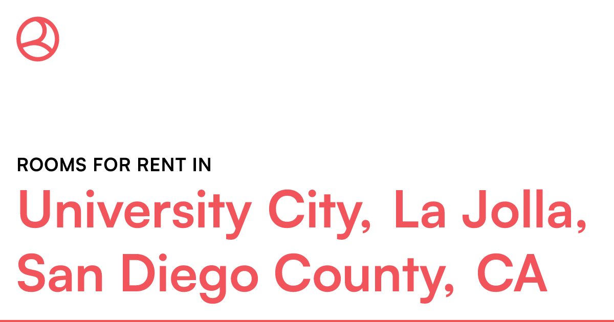 University City, La Jolla, San Diego County, CA Rooms...