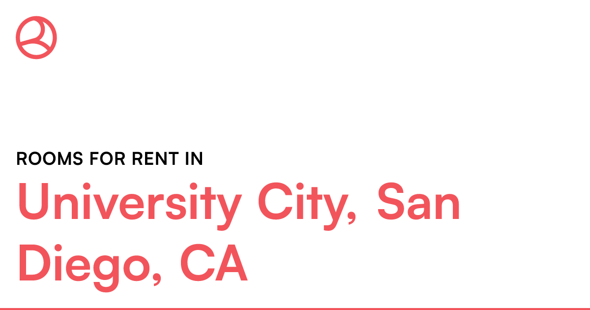 University City, San Diego, CA Rooms for Rent