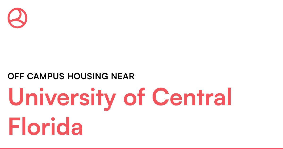 Off campus housing near University of Central Florida