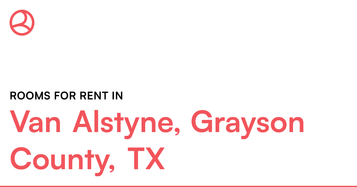 Van Alstyne, Grayson County, TX Rooms for Rent
