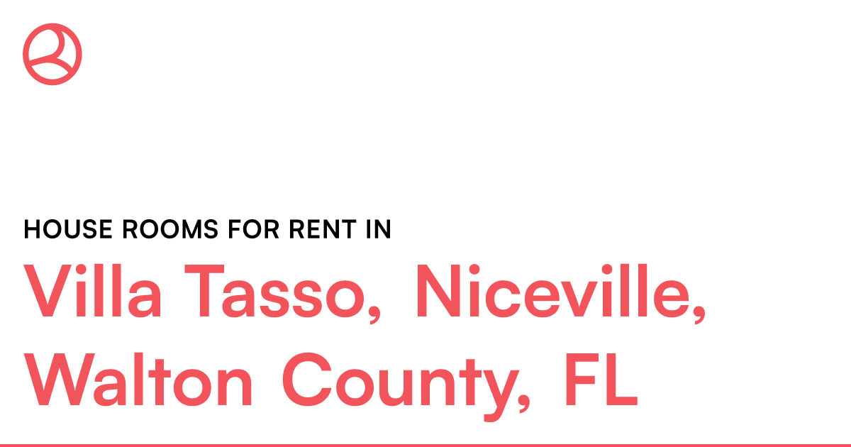 Villa Tasso, Niceville, Walton County, FL House rooms... – Roomies.com