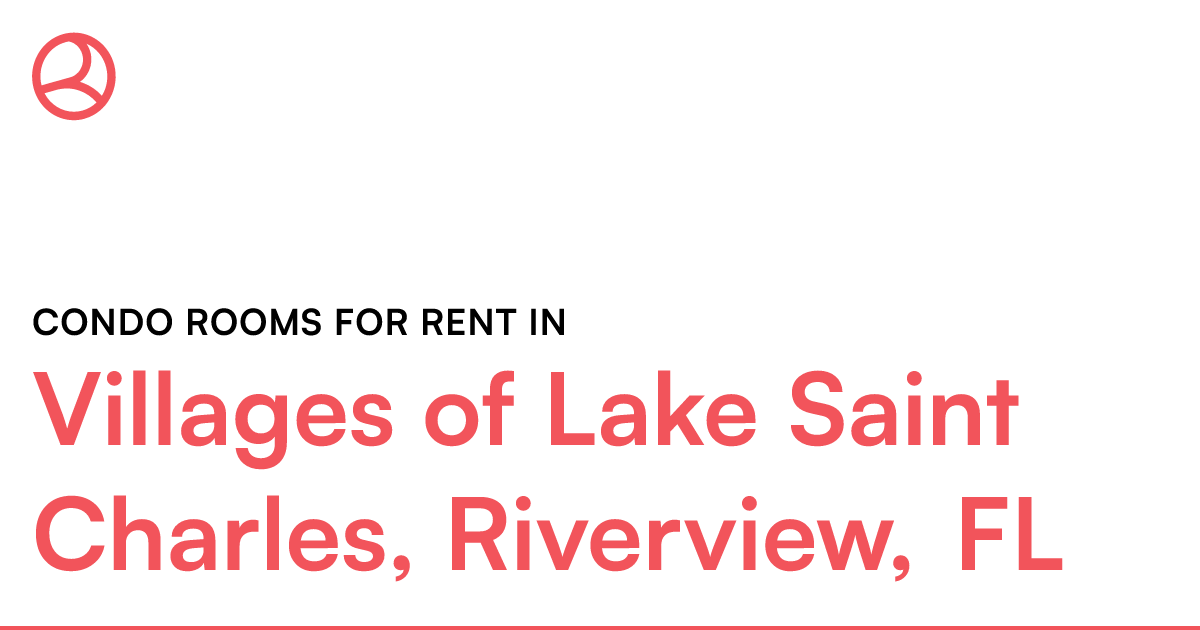 Villages of Lake Saint Charles, Riverview, FL Condo r...