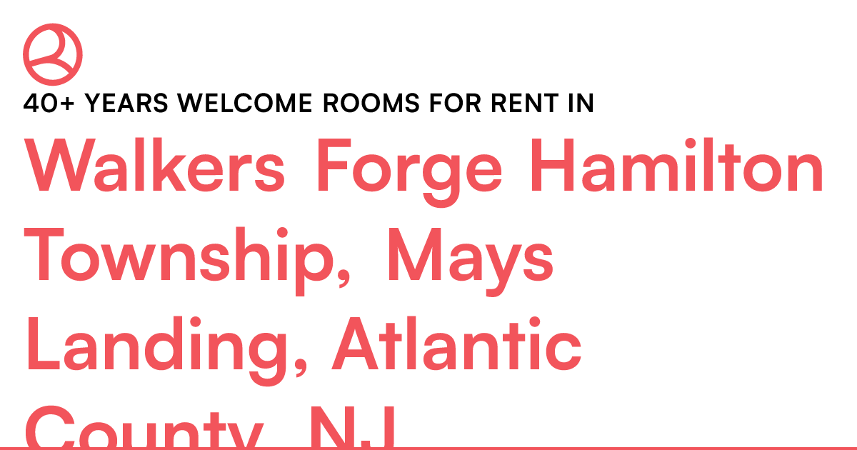 Walkers Hamilton Township, Mays Landing, Atlant...