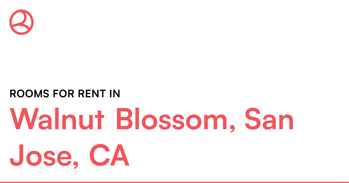 Walnut Blossom, San Jose, CA Rooms for Rent