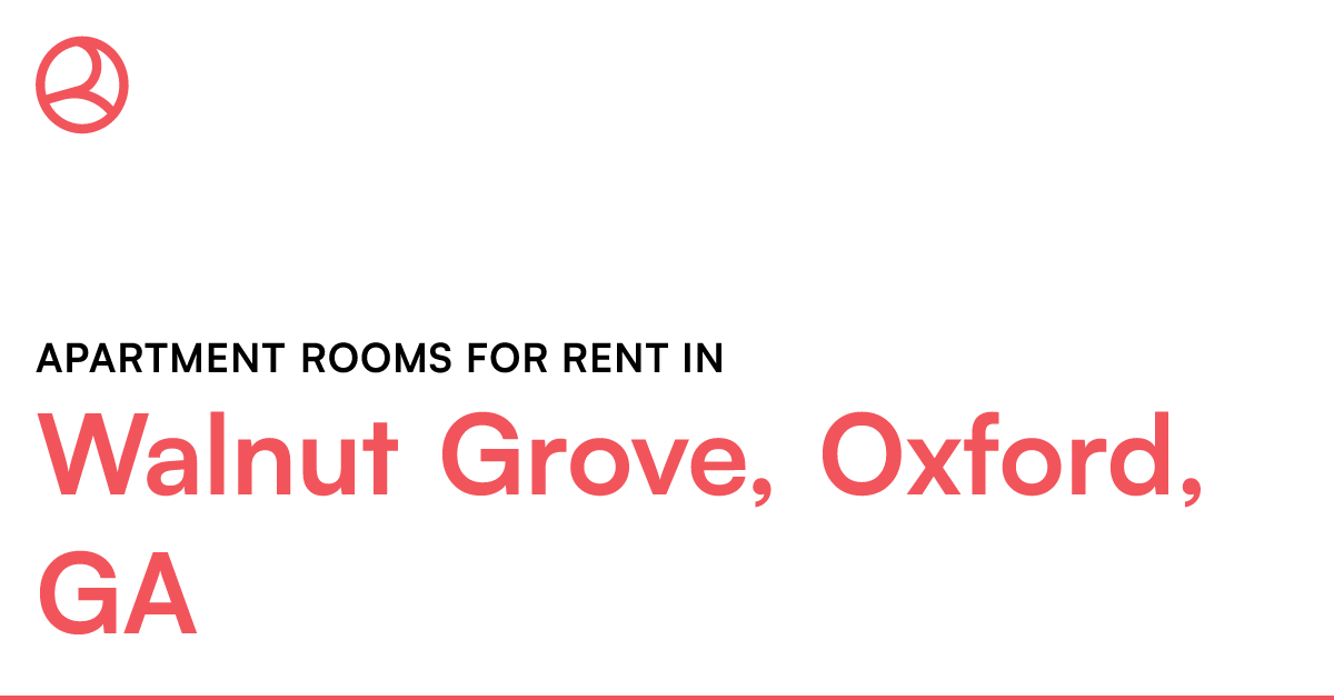 Walnut Grove, Oxford, GA Apartment rooms for rent
