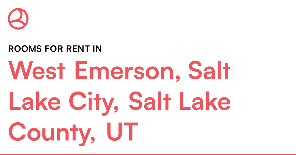 West Emerson, Salt Lake City, Salt Lake County, UT Ro... – Roomies.com