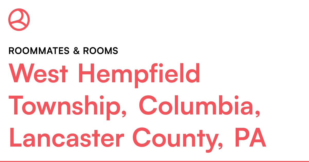 West Hempfield Township, Columbia, Lancaster County,...