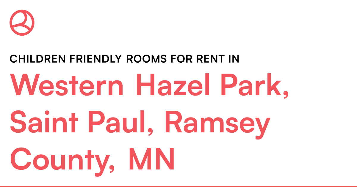 Western Hazel Park, Saint Paul, Ramsey County, MN Chi... – Roomies.com