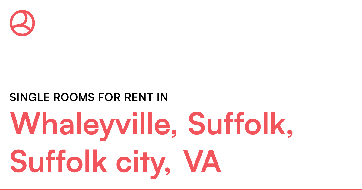 Whaleyville, Suffolk, Suffolk city, VA Single rooms f...