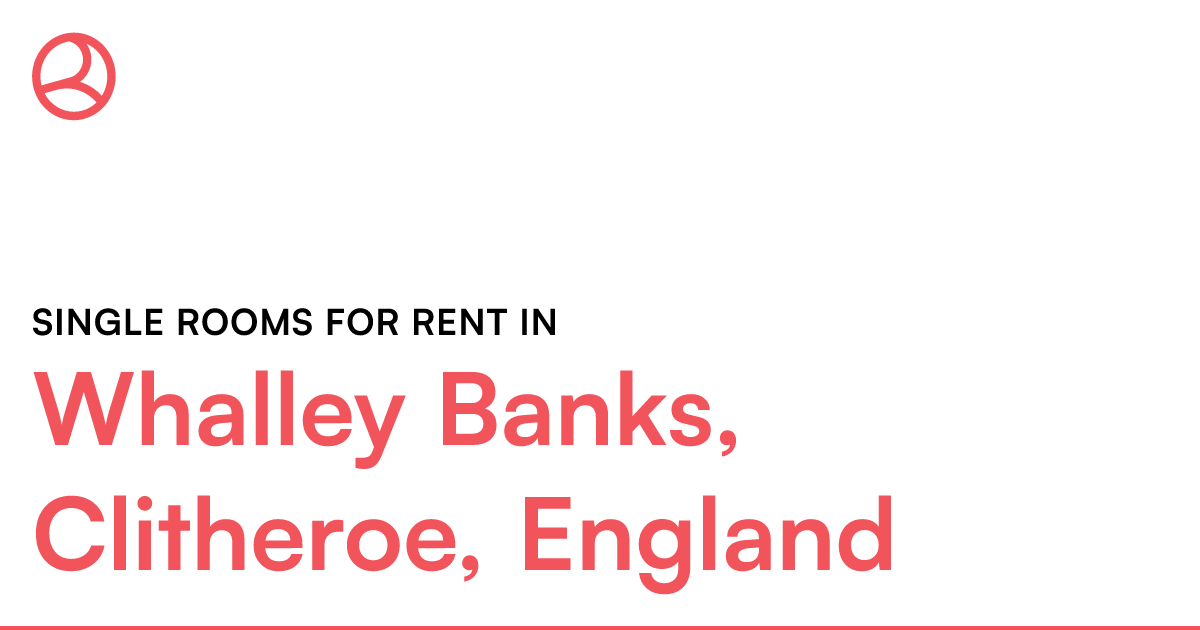 Whalley Banks, Clitheroe, England Single rooms for... Roomies.co.uk