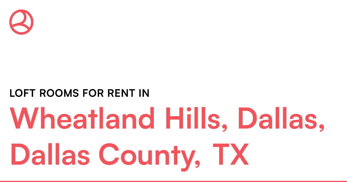 Wheatland Hills, Dallas, Dallas County, TX Loft rooms...