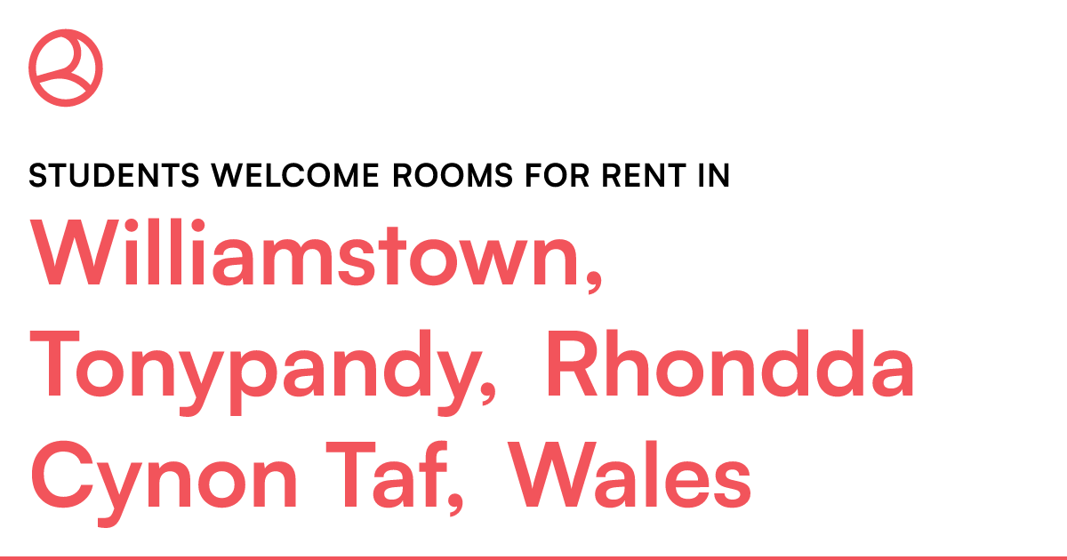 Williamstown, Tonypandy, Rhondda Cynon Taf, Wales S... Roomies.co.uk