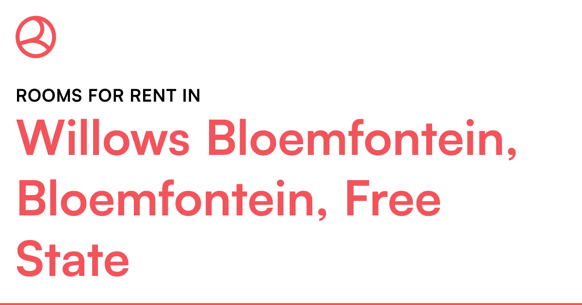 Willows Bloemfontein, Bloemfontein, Free State Room... Roomies.co.za