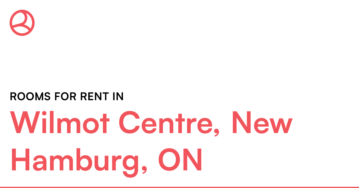 Wilmot Centre, New Hamburg, ON Rooms for Rent Roomies.ca