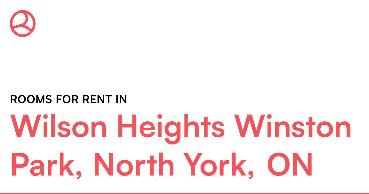 Wilson Heights Winston Park, North York, ON Rooms for... Roomies.ca