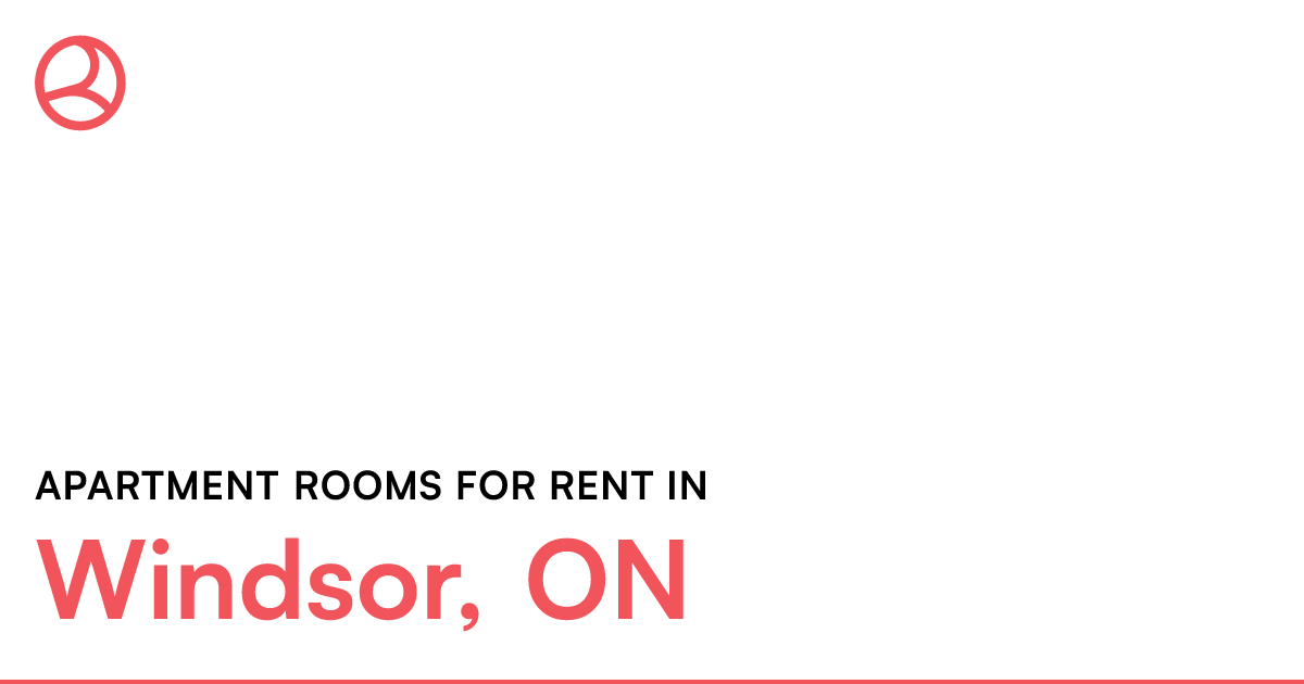 Windsor, ON Apartment rooms for rent Roomies.ca