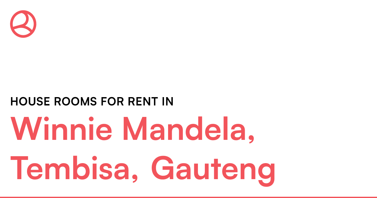 Winnie Mandela, Tembisa, Gauteng House rooms for re... Roomies.co.za