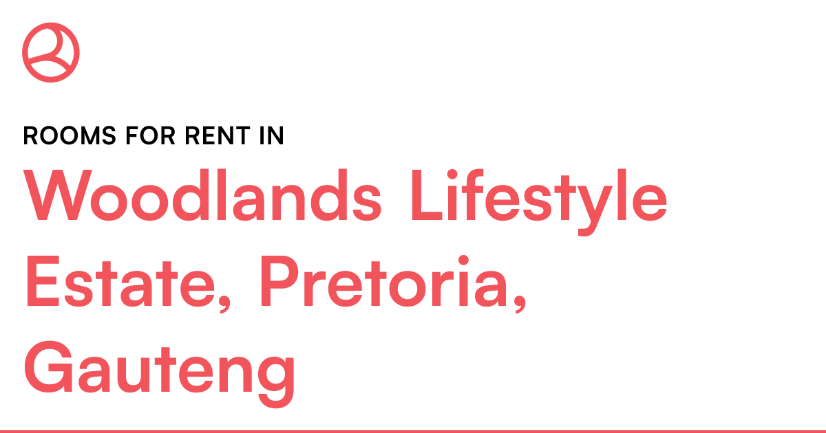 Woodlands Lifestyle Estate, Pretoria, Gauteng Rooms... Roomies.co.za